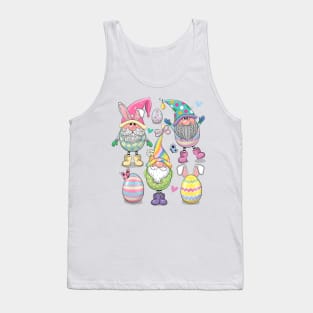 Cute Easter Gnomes Tank Top